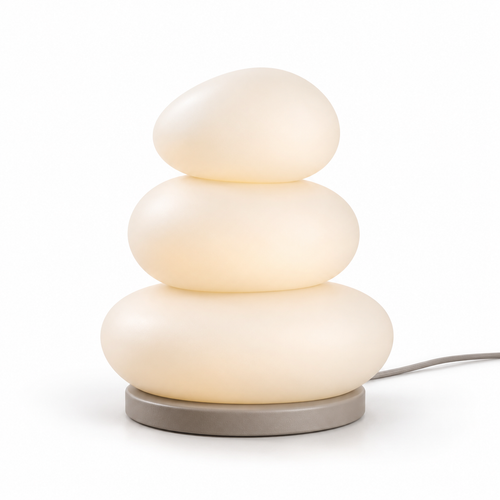 Everlumaor Stacked Pebble Glow Table Lamp